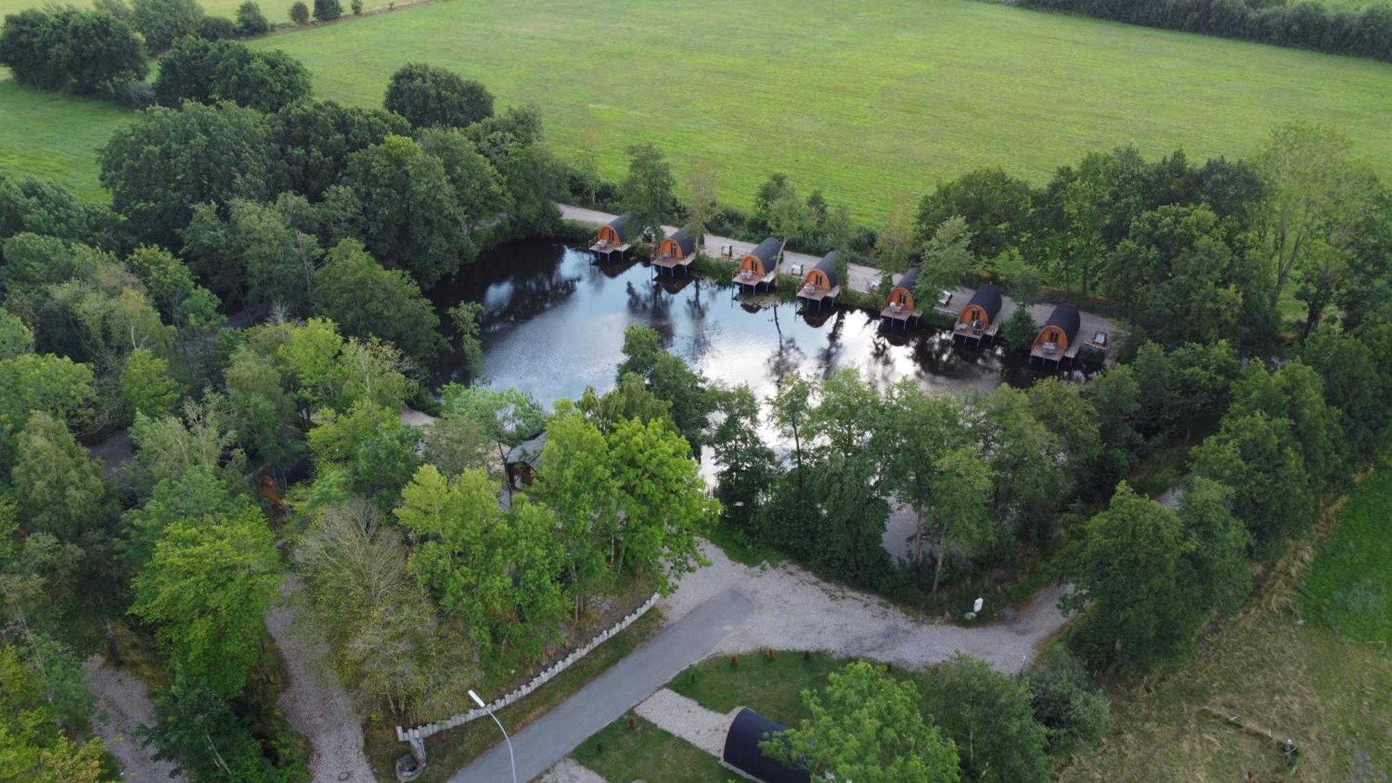 27 Premium Camping Pod "Amrum" Silberstedt Buitenkant foto