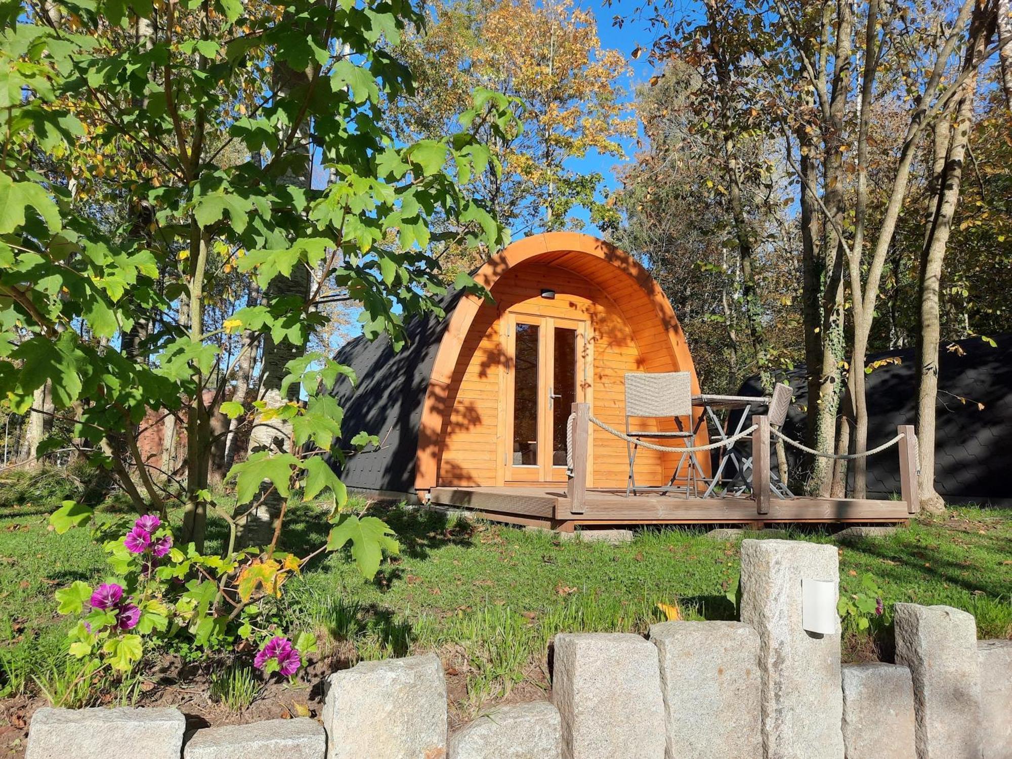 27 Premium Camping Pod "Amrum" Silberstedt Buitenkant foto